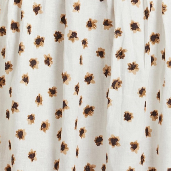 AERE Shirred Cross Back Maxi Dress - Picture 4 of 6